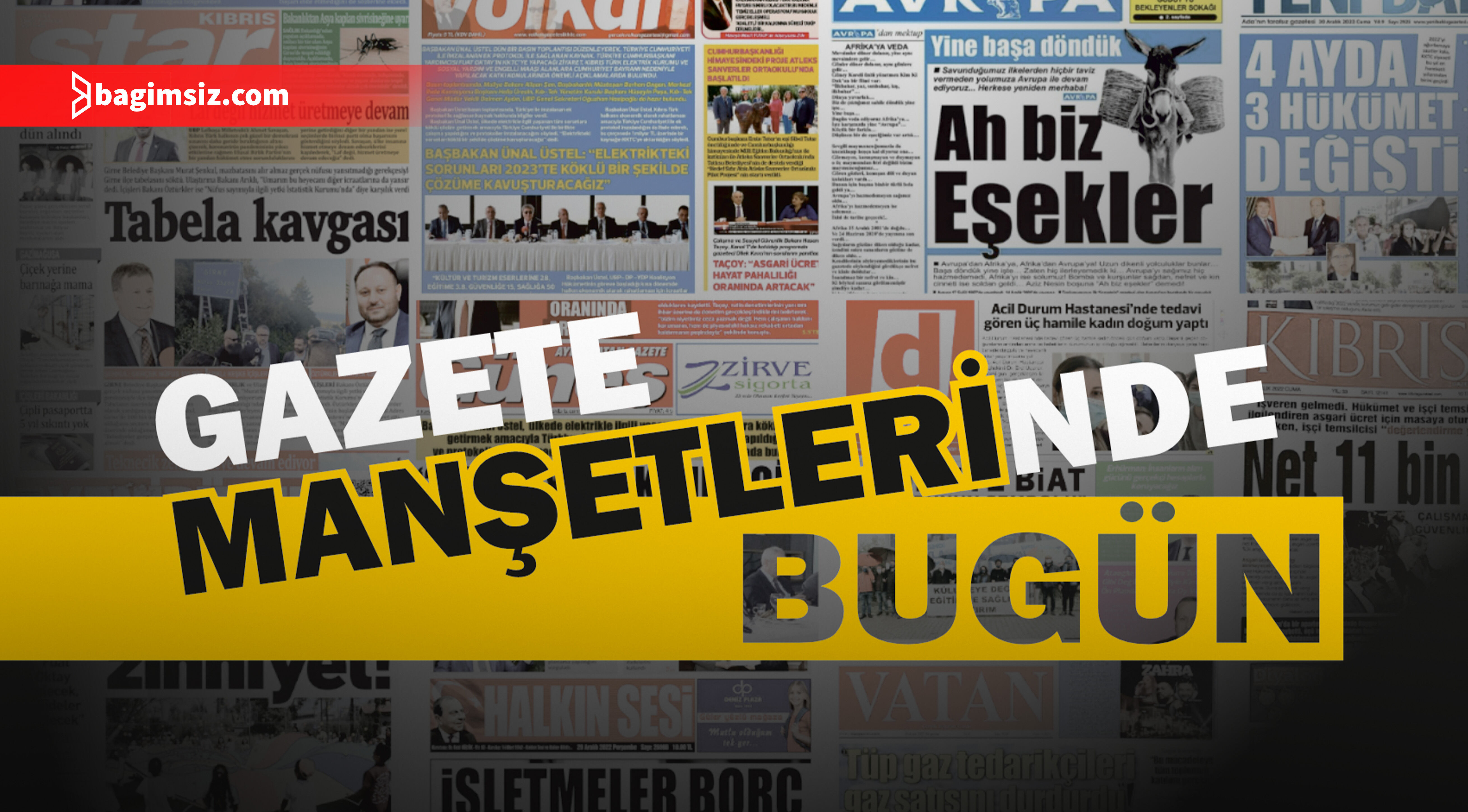 10 Aralık 2025 Çarşamba KKTC Gazete Manşetleri
