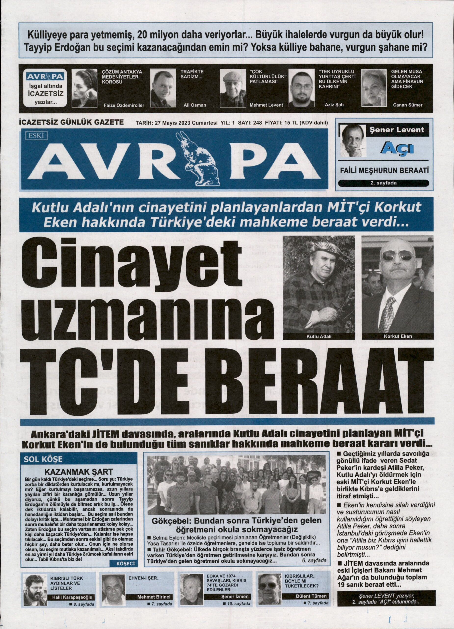 AVRUPA GAZETESİ