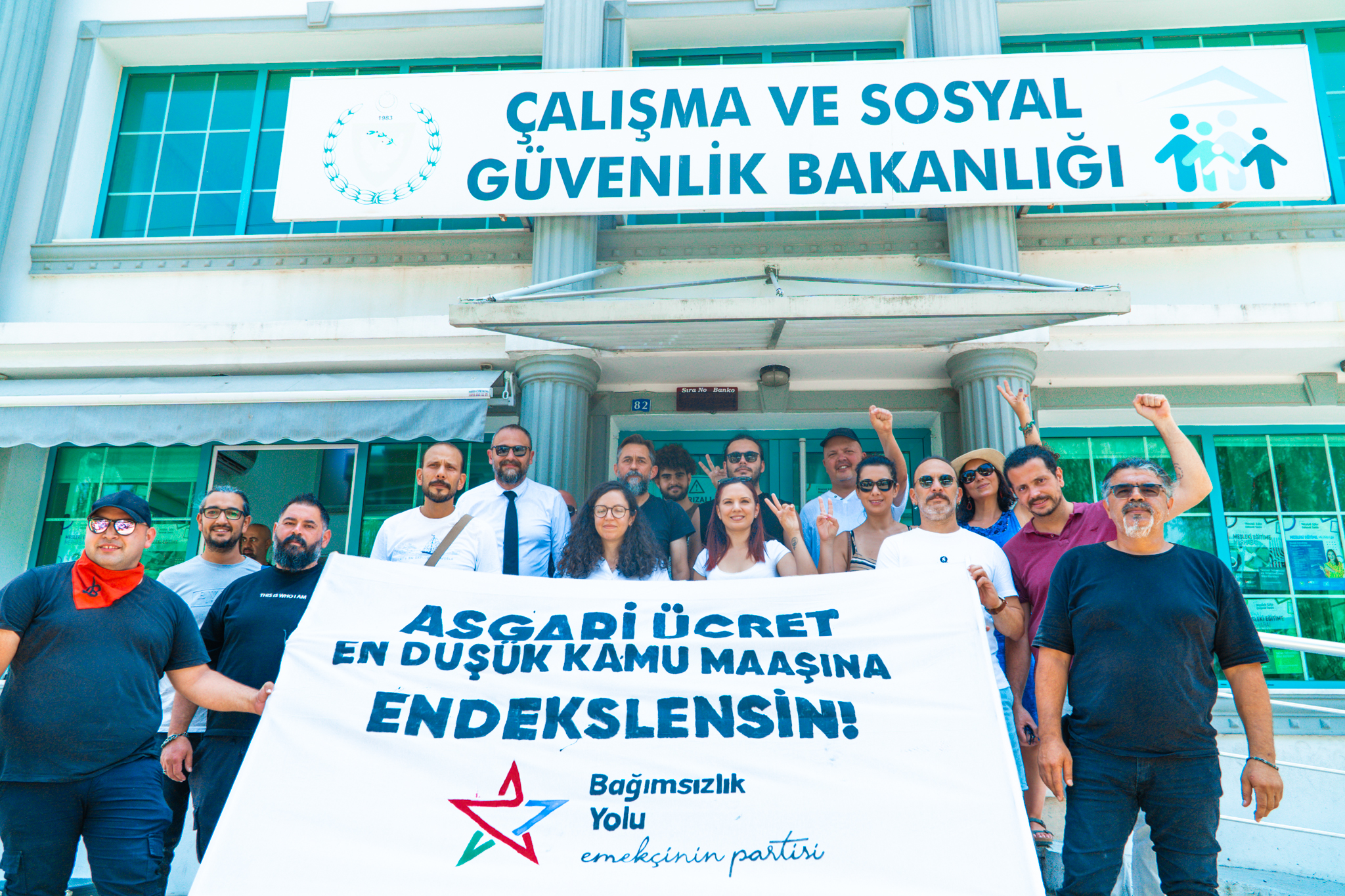 Bağımsızlık Yolu Asgari Ücret Eylem-11