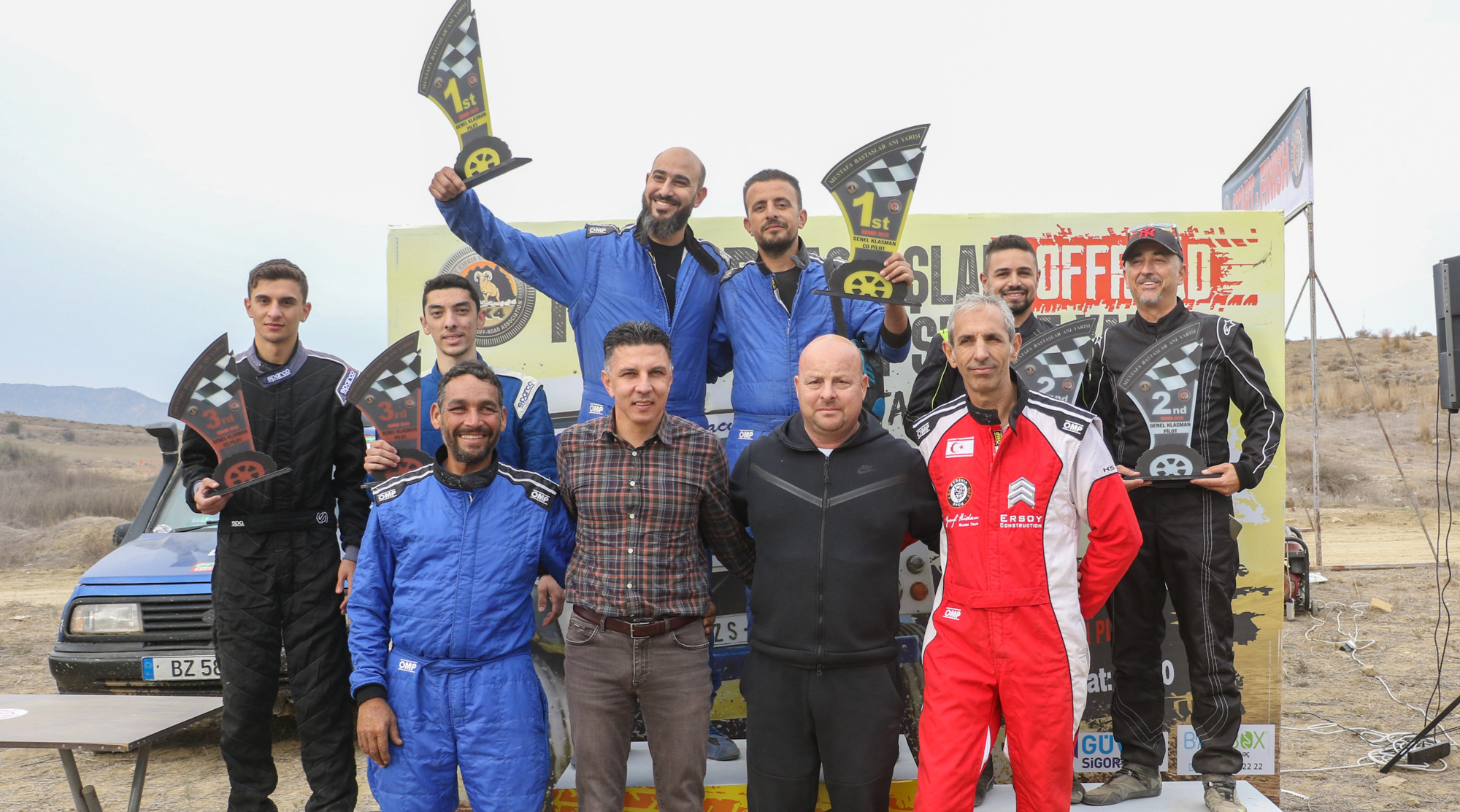 8-Otomobil Genel Klasman Podyum