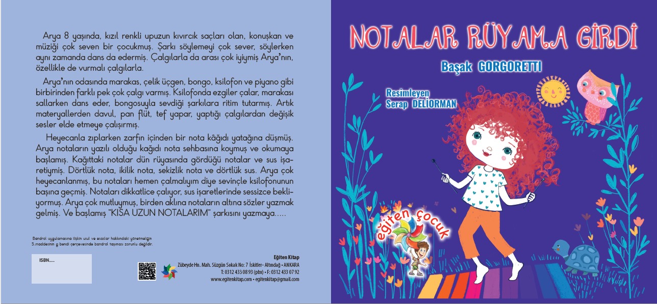 kitap içi ve kapak