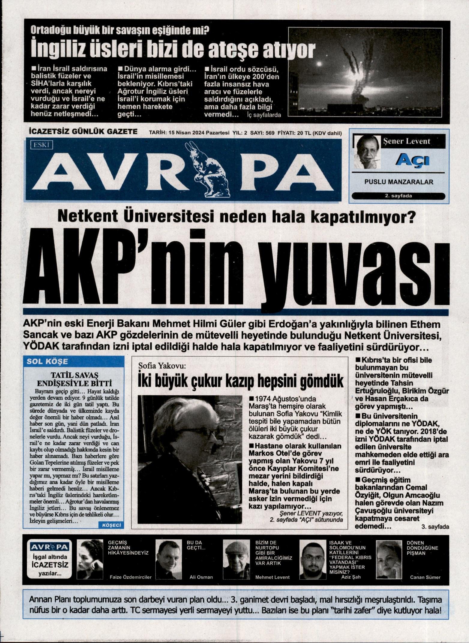 A V R U P A G A Z E T E S I 20240415