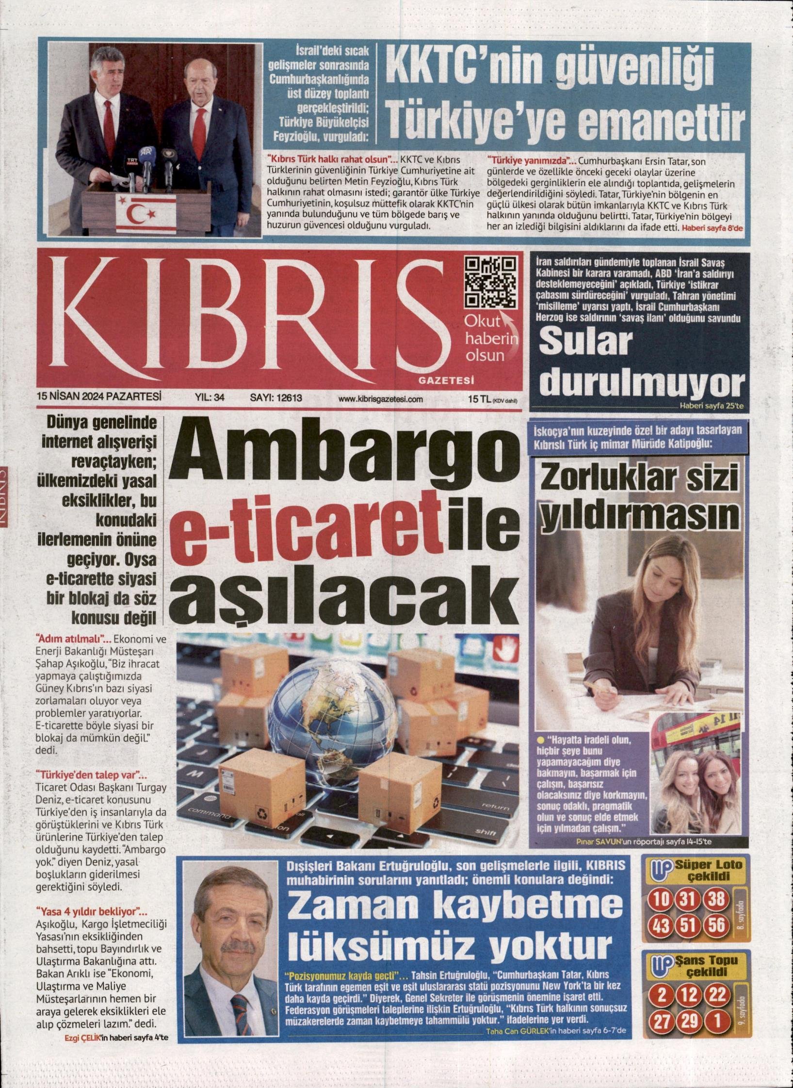 K I B R I S G A Z E T E S I 20240415