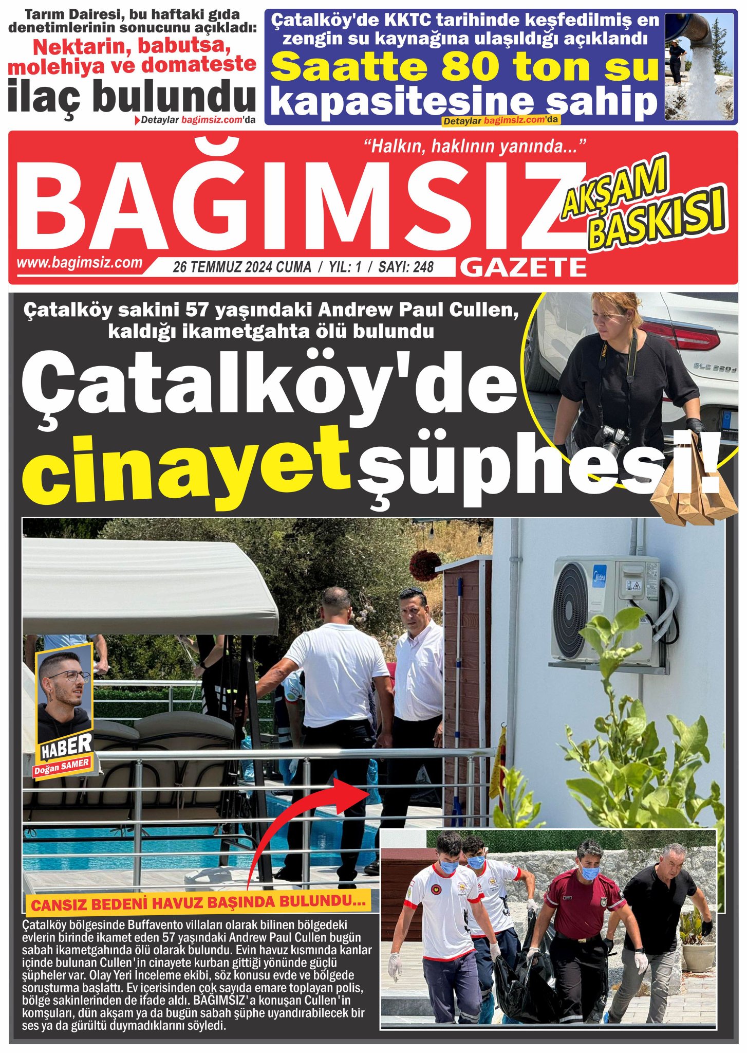 Bağımsız Gazete Akşam Baskısı Sayı 250