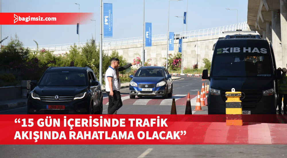 Ercan’da gelen yolcu terminali dışındaki araç trafiğinin düzenlenmesi için iş birliğine gidiliyor