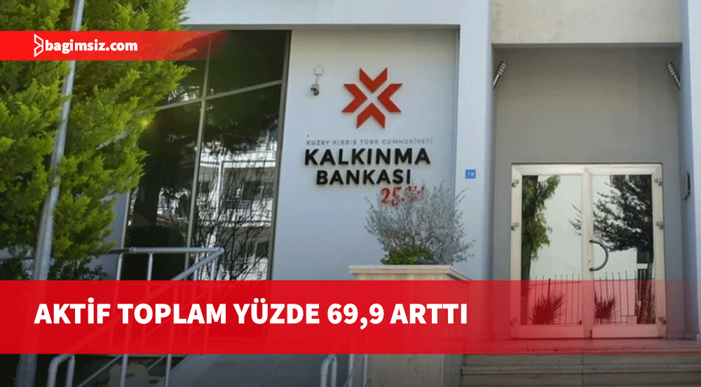 Kalkınma Bankası’nın aktif toplamı yüzde 69,9 arttı