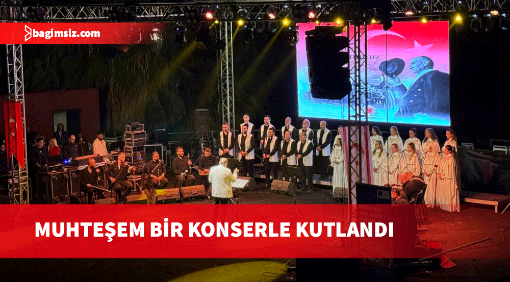 Türkiye Cumhuriyeti’nin 101. yılı, Girne Amfi Tiyatro’da muhteşem bir konserle kutlandı