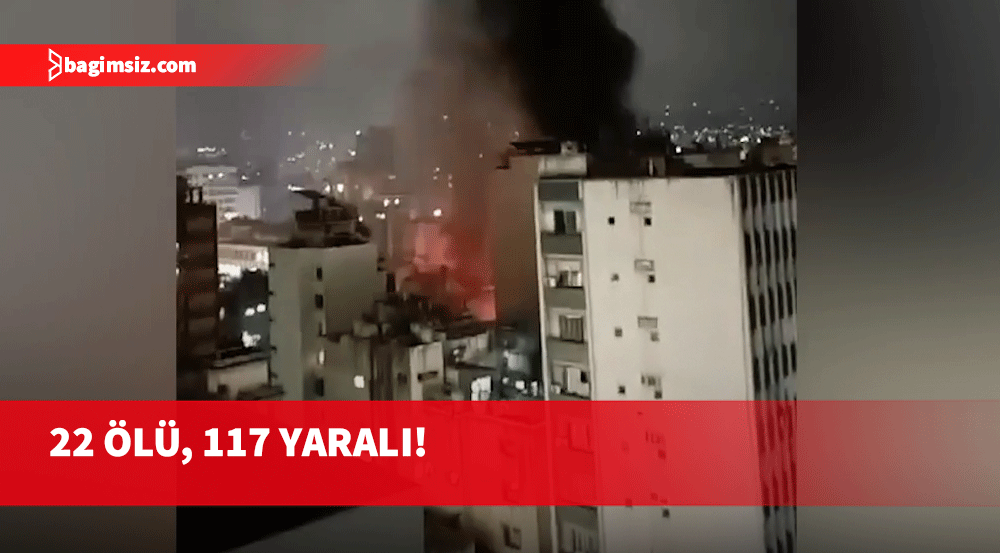 Beyrut'un merkezinde 2 patlama: 22 ölü, 117 yaralı