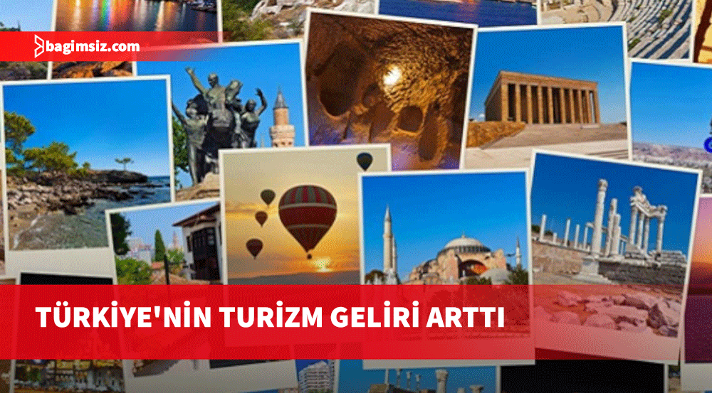 Türkiye'nin turizm geliri arttı