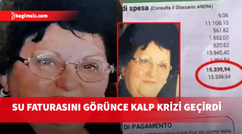 Su faturasını görünce kalp krizi geçirdi