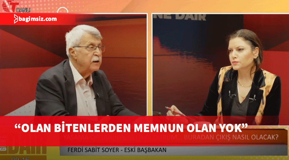 Ferdi Sabit Soyer: Demokratik gelenekler ilkel tartışmalarla çamura atıldı