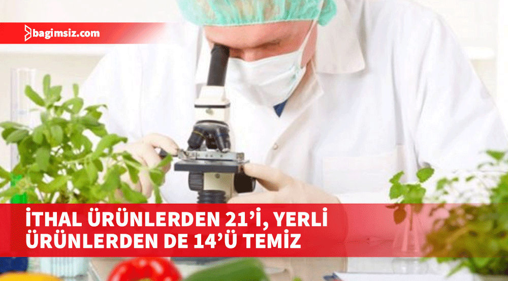 İthal ürünlerden 6’sı ve yerli ürünlerden 3’ünde limit üstü bitki koruma ürünü tespit edildi