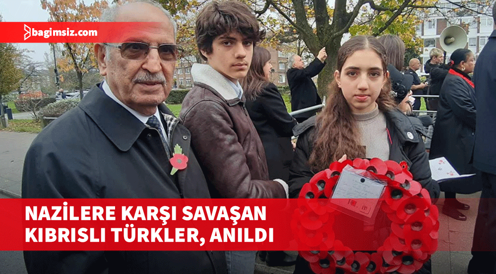 Nazilere karşı savaşan Kıbrıslı Türkler, Birleşik Krallık’ta anıldı