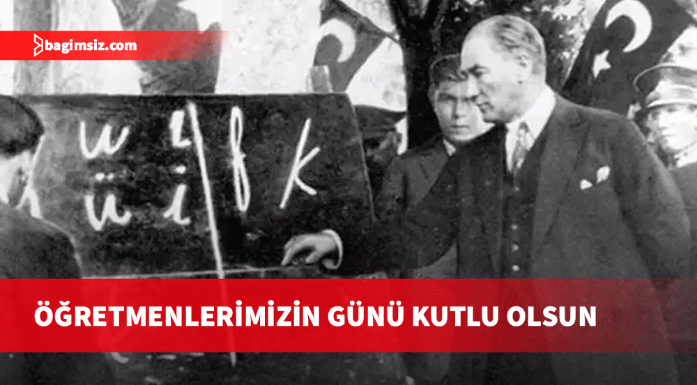 24 Kasım Öğretmenler Günü kutlu olsun...