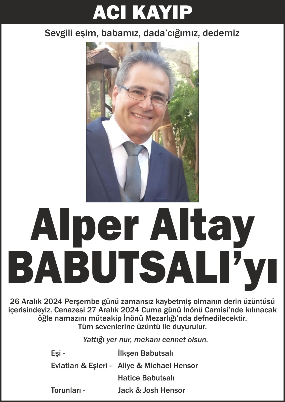 Alper Altay Babutsalı