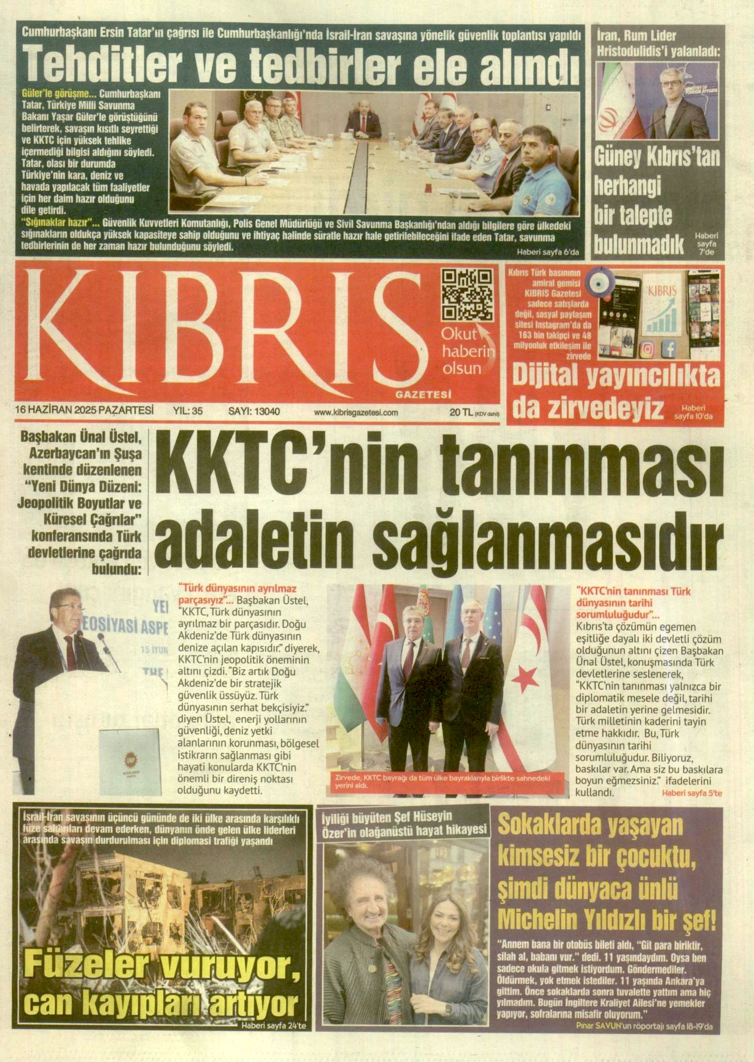 K I B R I S G A Z E T E S I 20250616