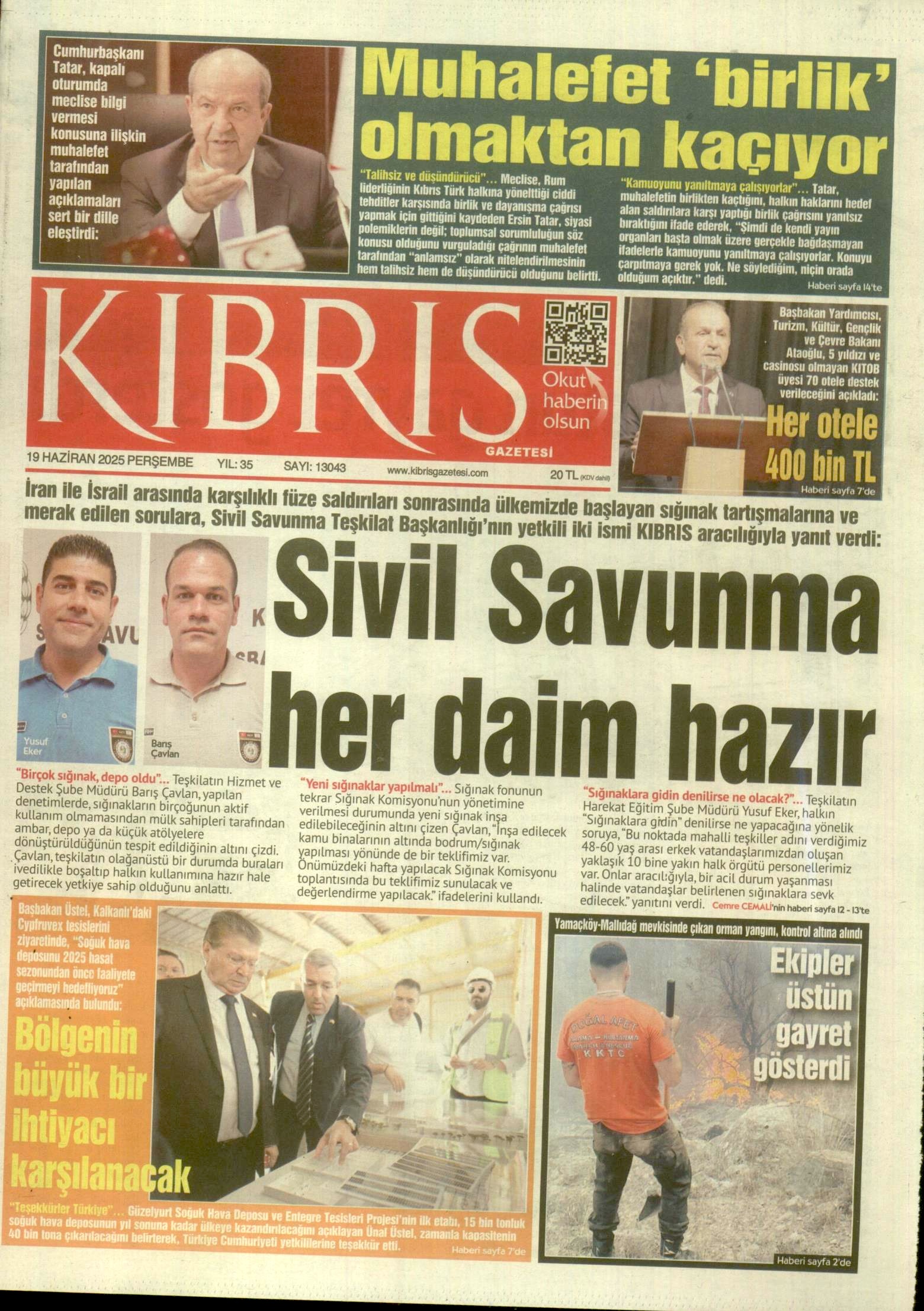 K I B R I S G A Z E T E S I 20250619