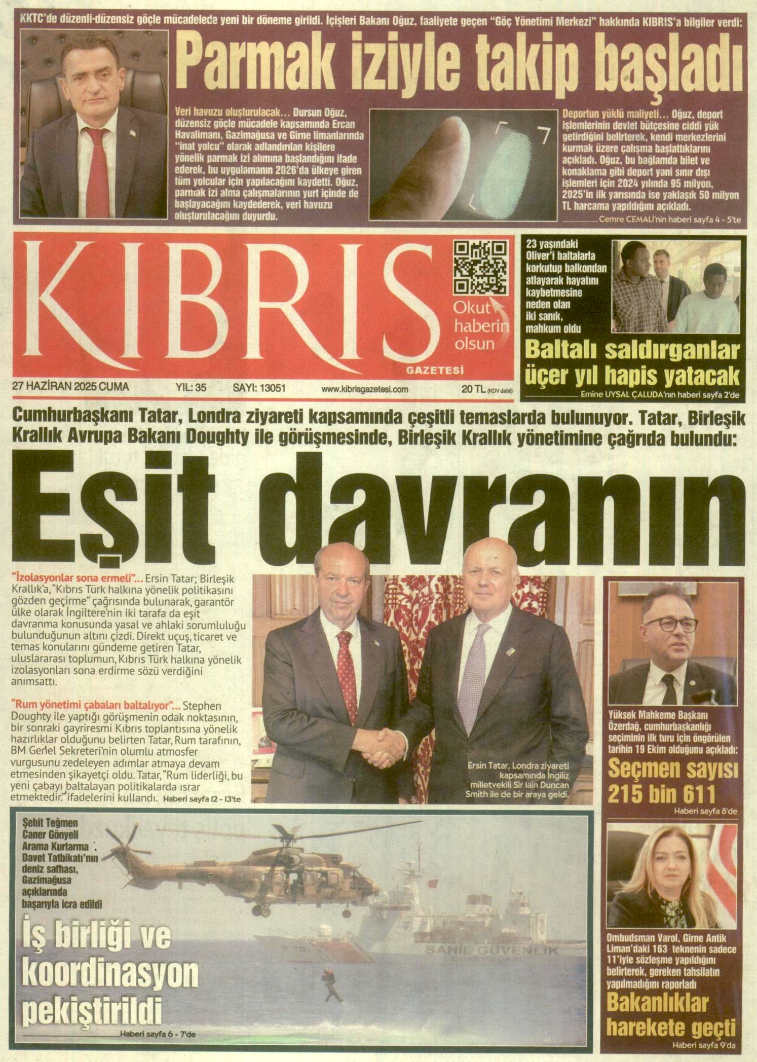 K I B R I S G A Z E T E S I 20250627