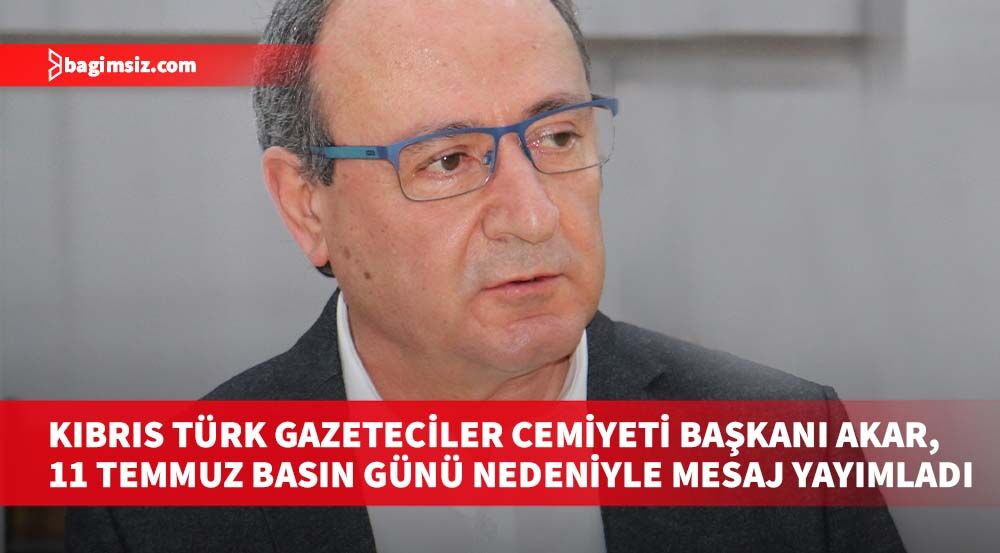 Akar: Medya ciddi sorunlar yaşıyor ve ayakta durmakta zorlanıyor