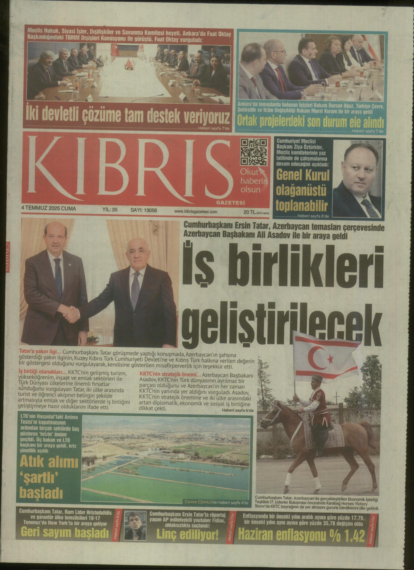 K I B R I S G A Z E T E S I 20250704