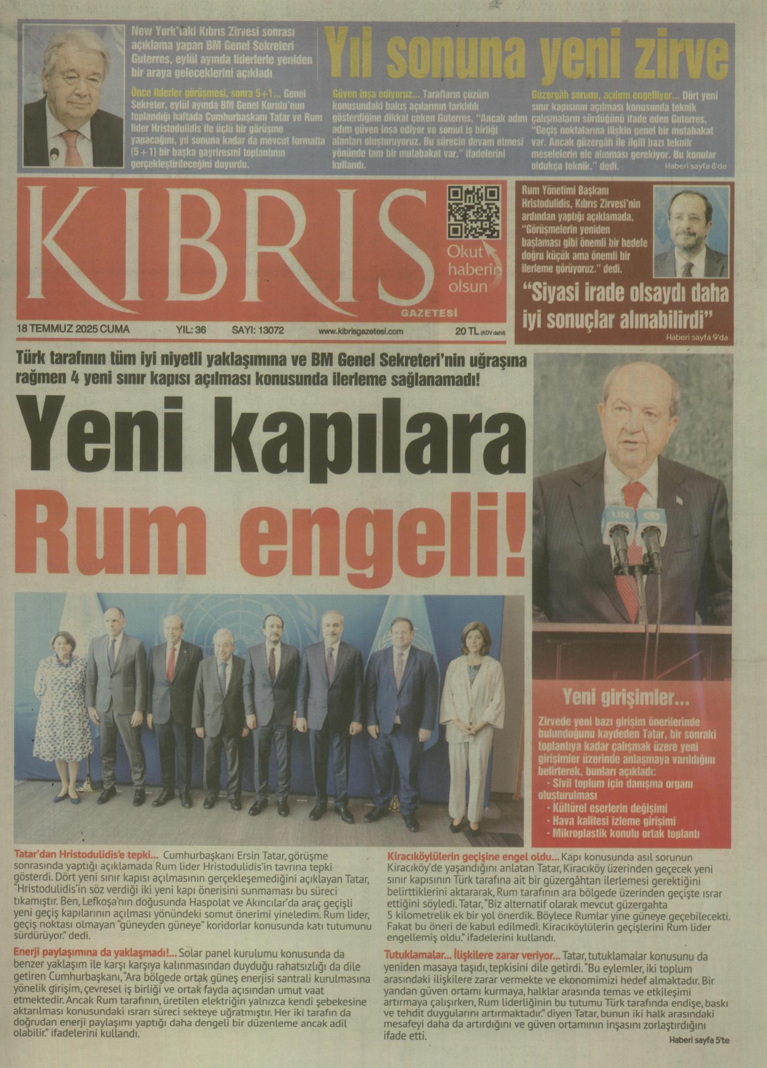 K I B R I S G A Z E T E S I 20250718-1