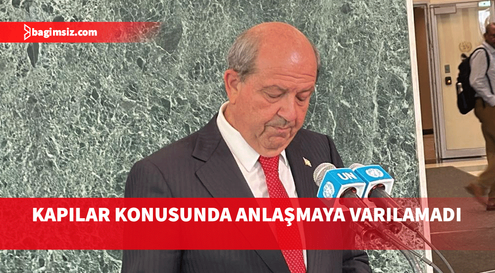 Tatar: Rum tarafı kapılar konusunda geri adım atmadı