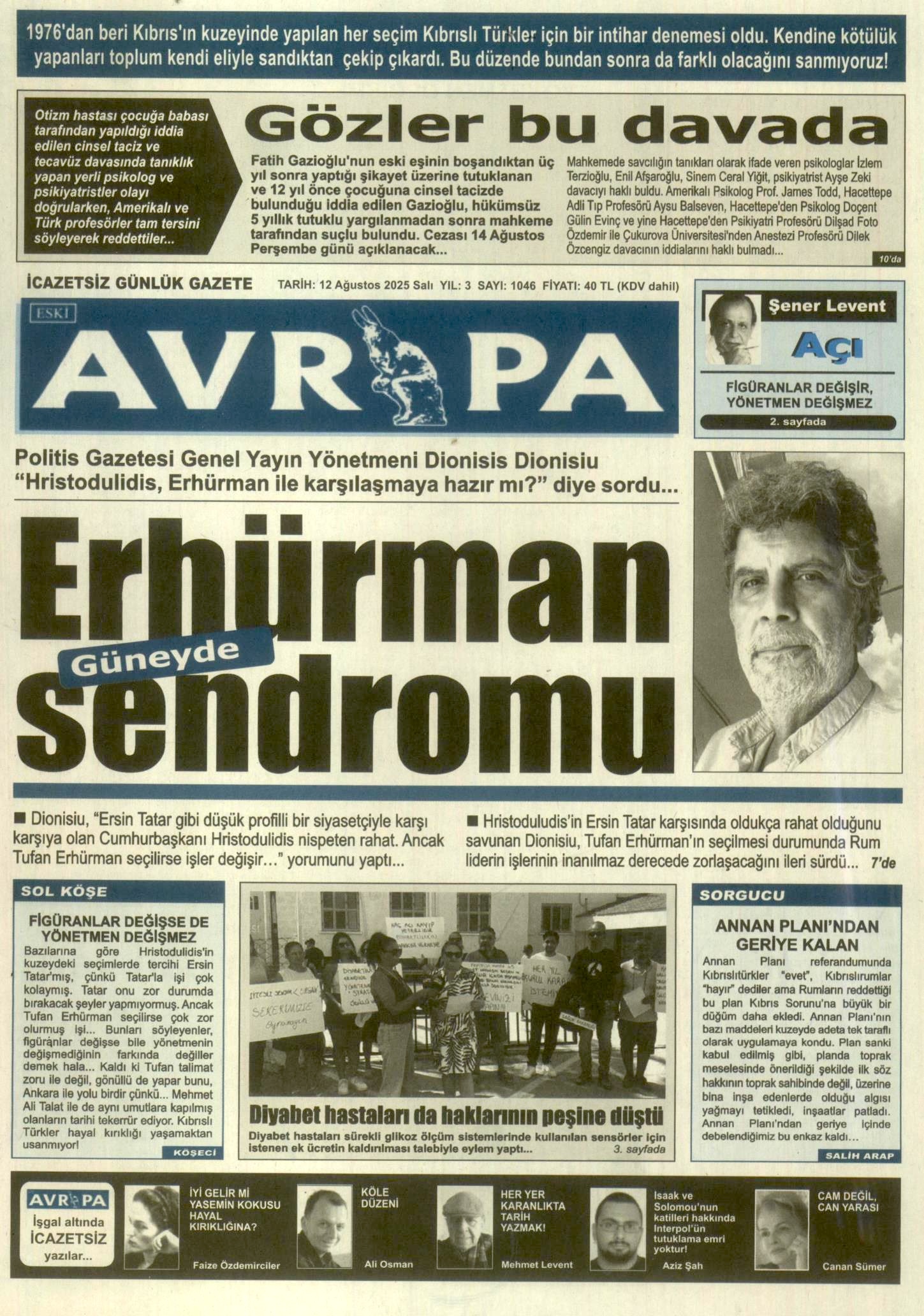 A V R U P A G A Z E T E S I 20250812