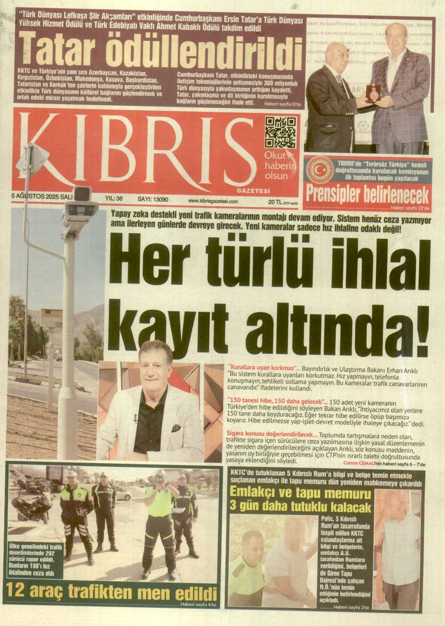 K I B R I S G A Z E T E S I 20250805