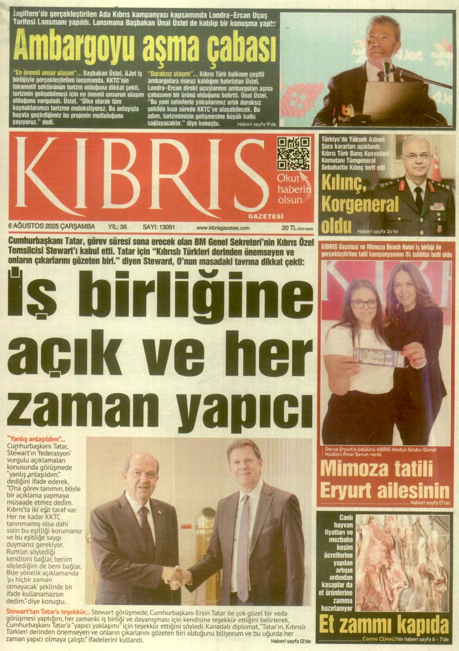 K I B R I S G A Z E T E S I 20250806