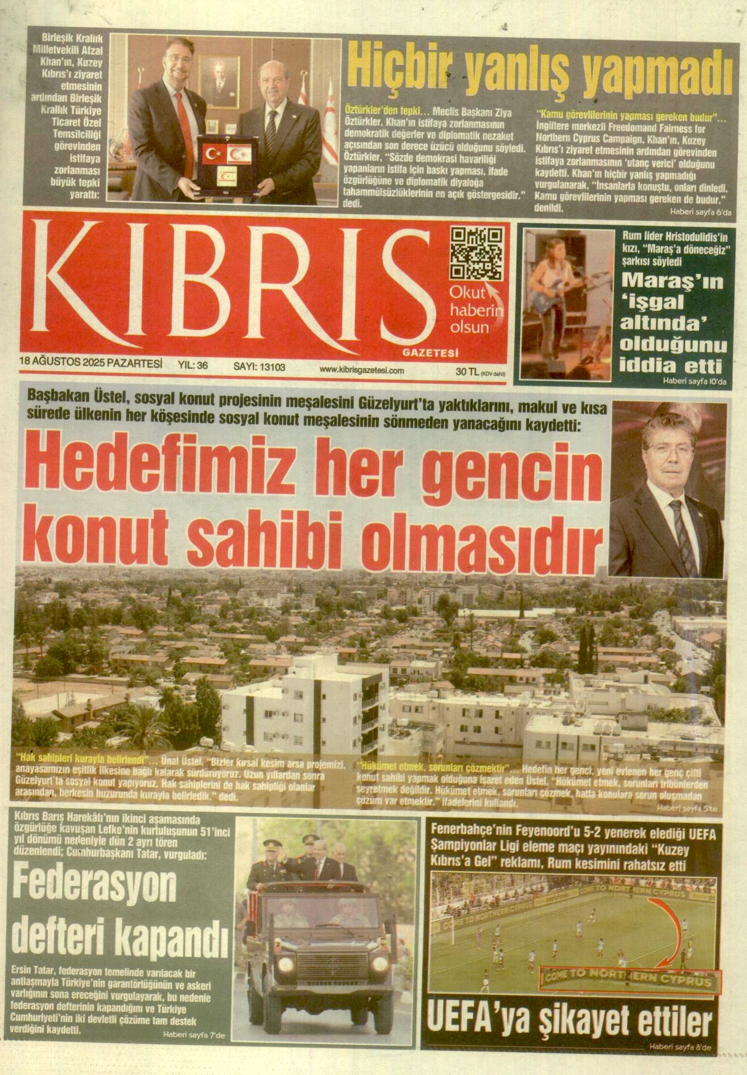 K I B R I S G A Z E T E S I 20250818