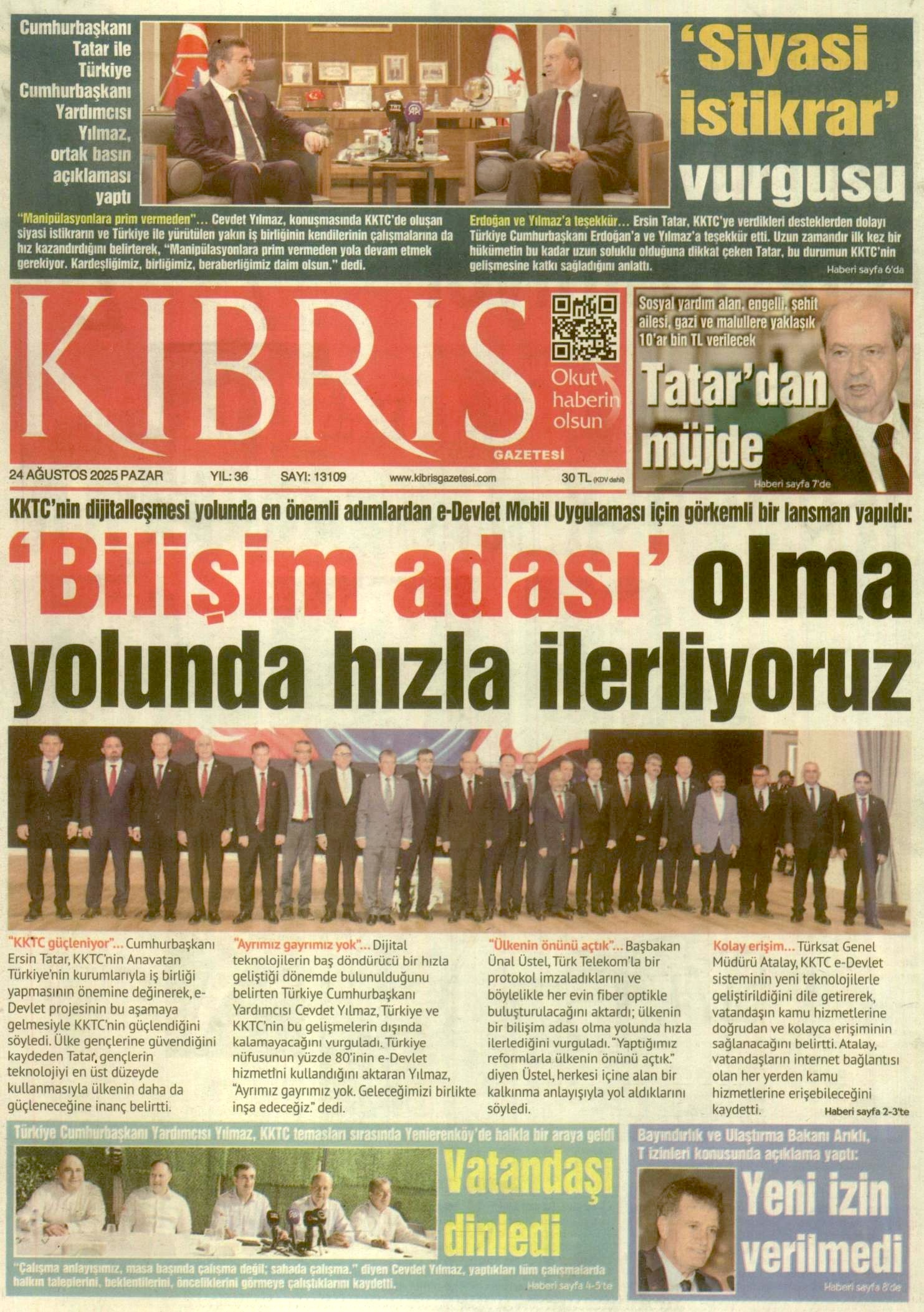 K I B R I S G A Z E T E S I 20250824