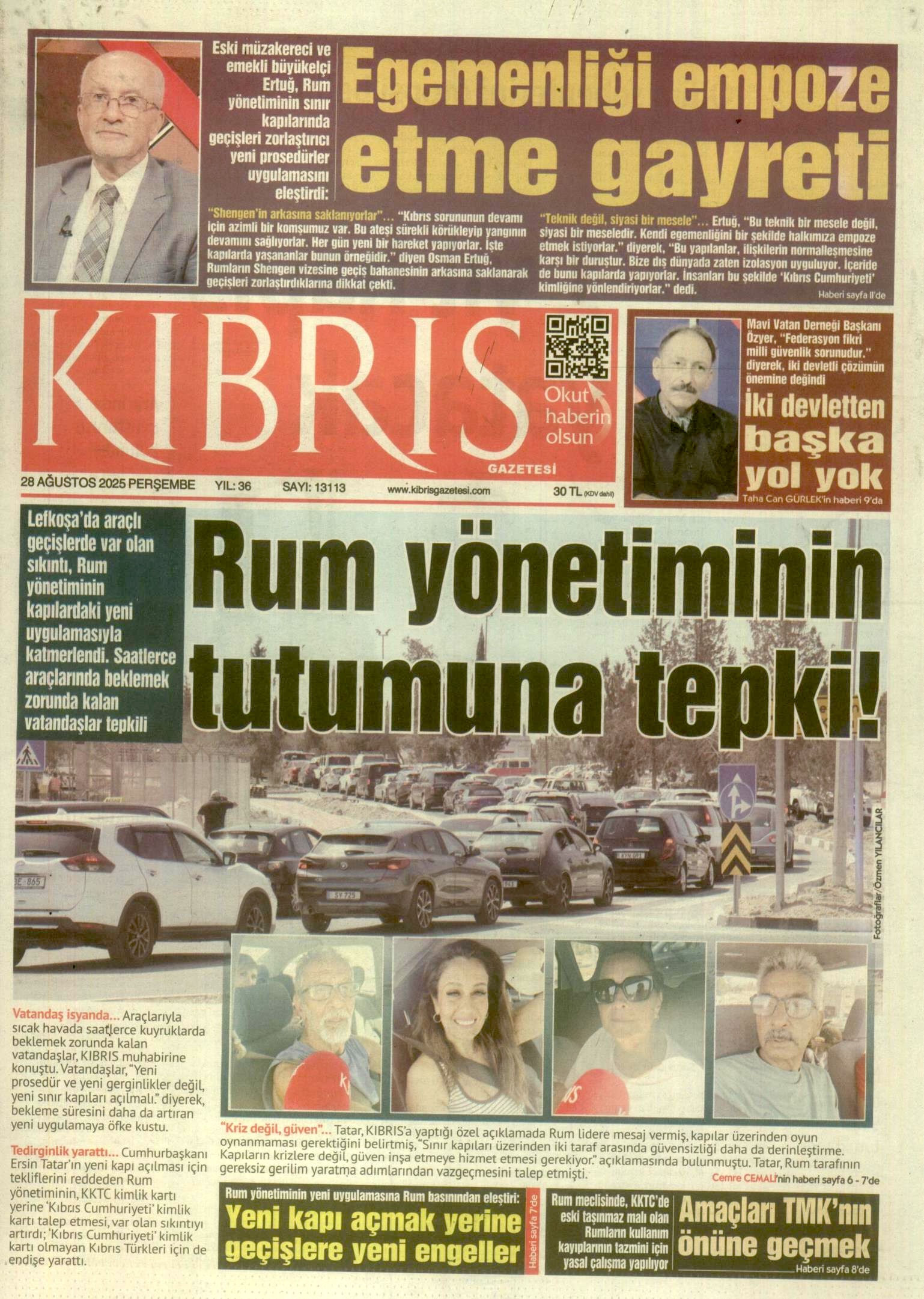 K I B R I S G A Z E T E S I 20250828