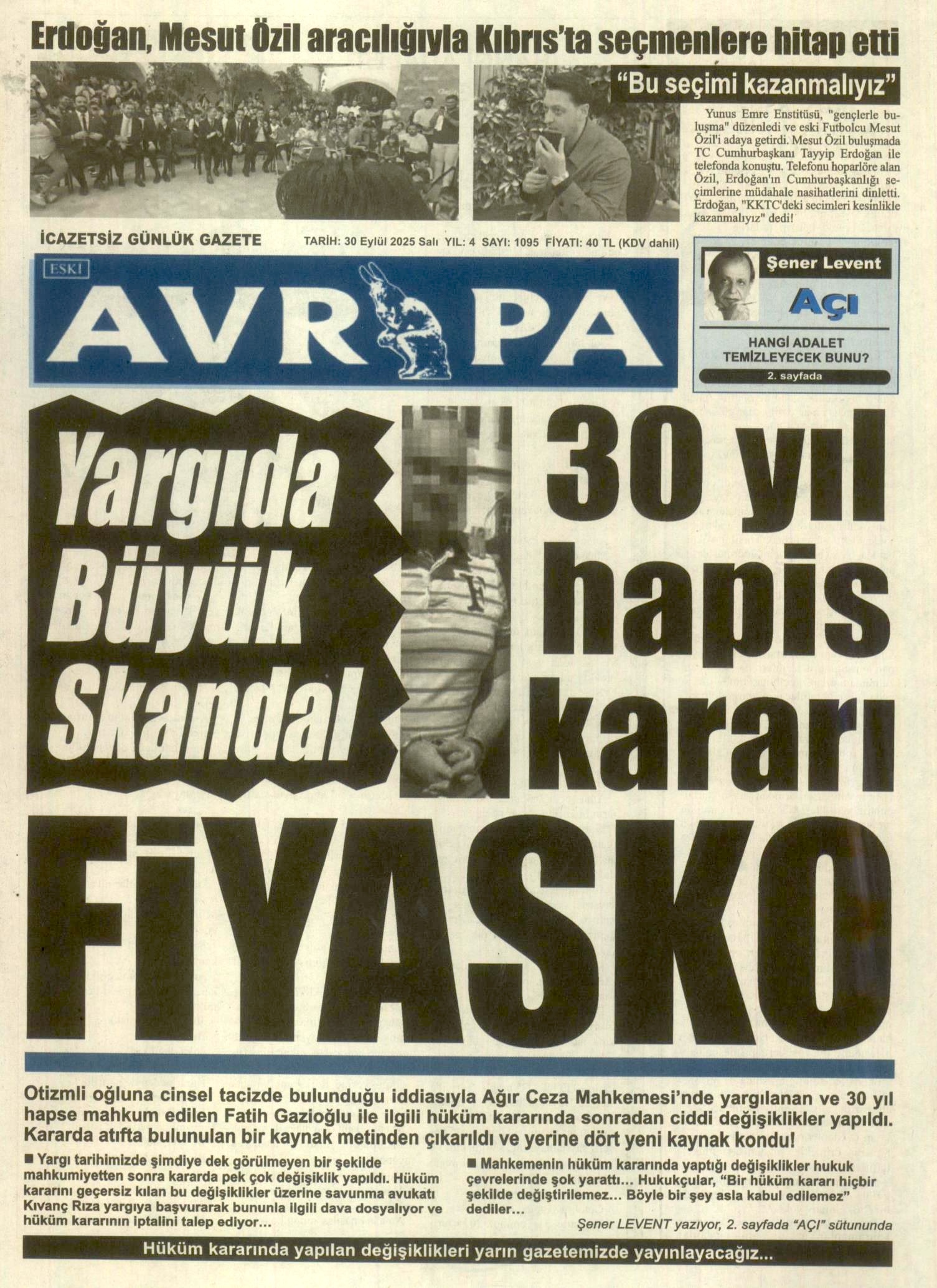 A V R U P A G A Z E T E S I 20250930