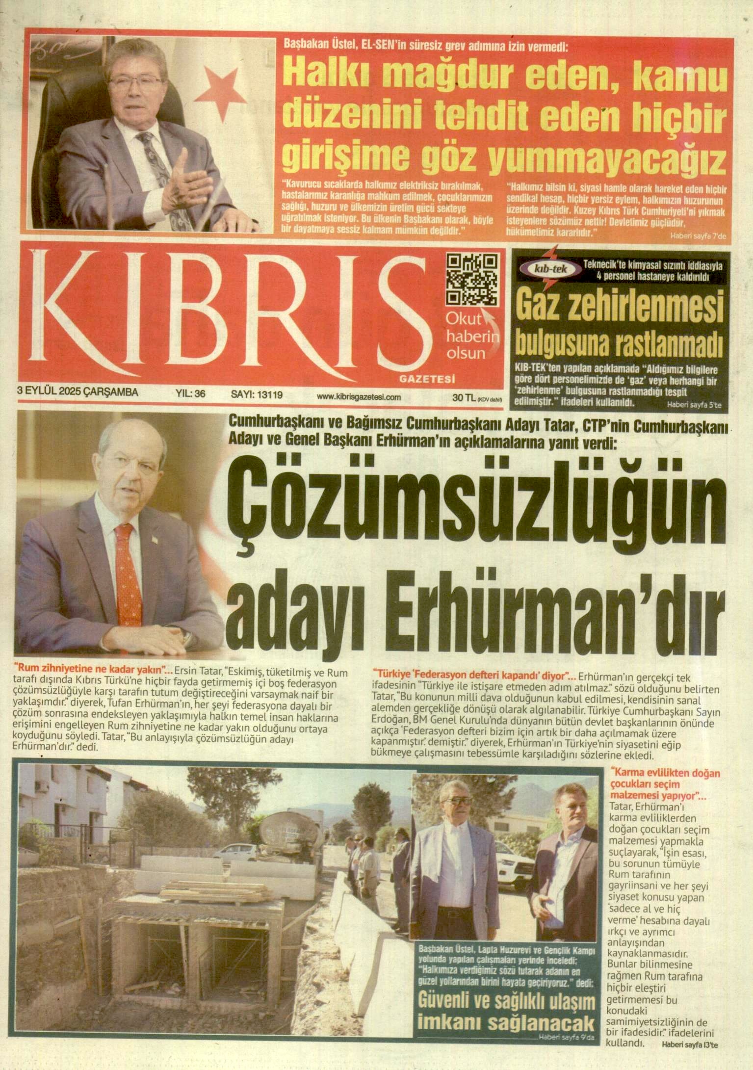 K I B R I S G A Z E T E S I 20250903