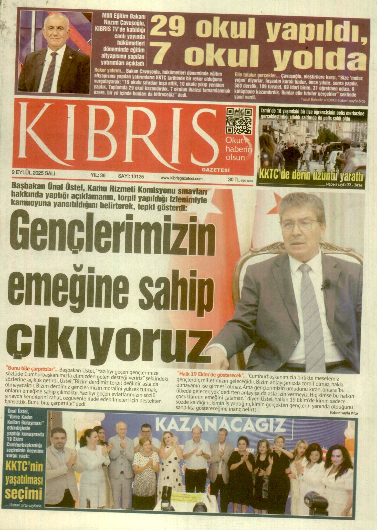 K I B R I S G A Z E T E S I 20250909