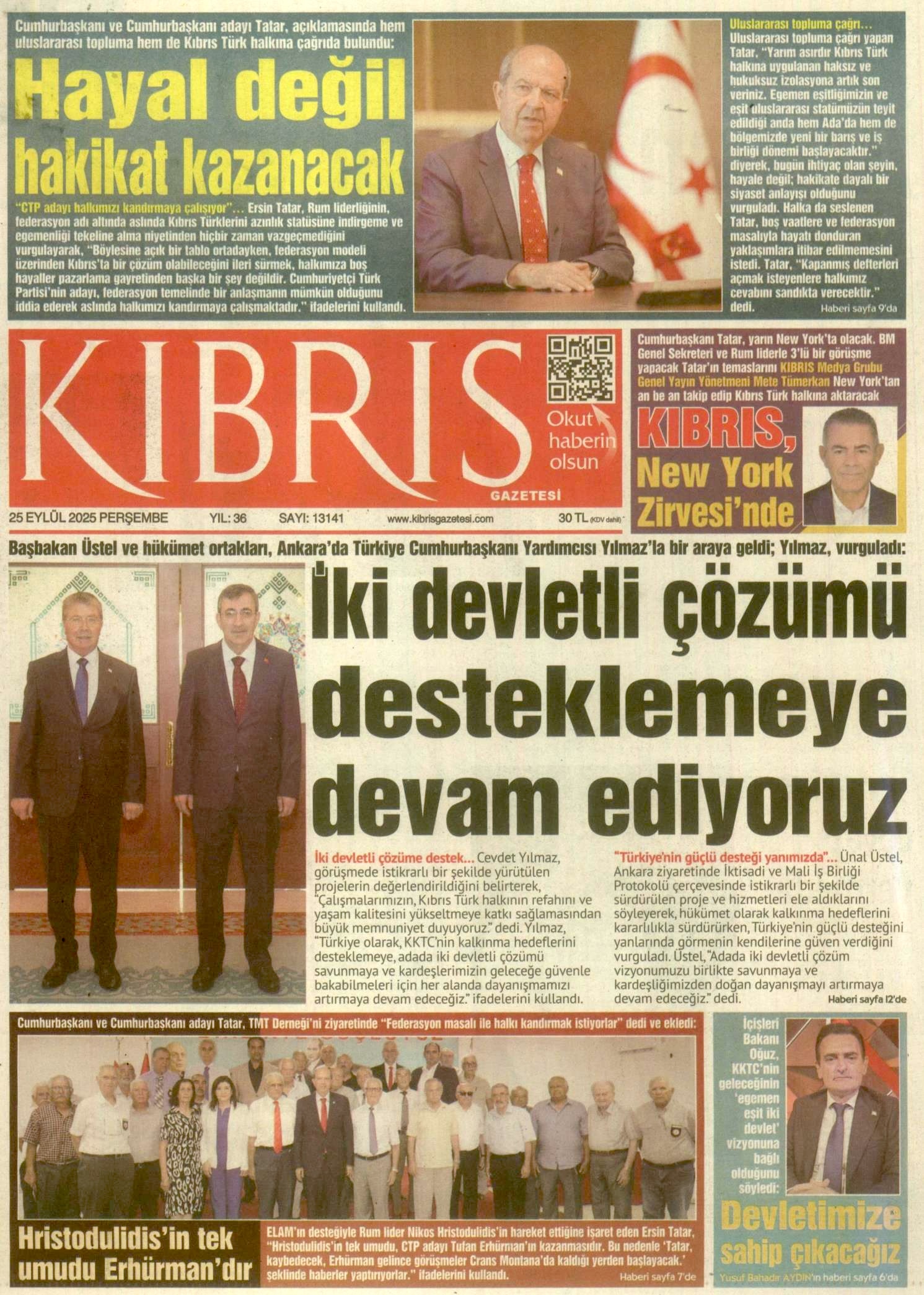 K I B R I S G A Z E T E S I 20250925