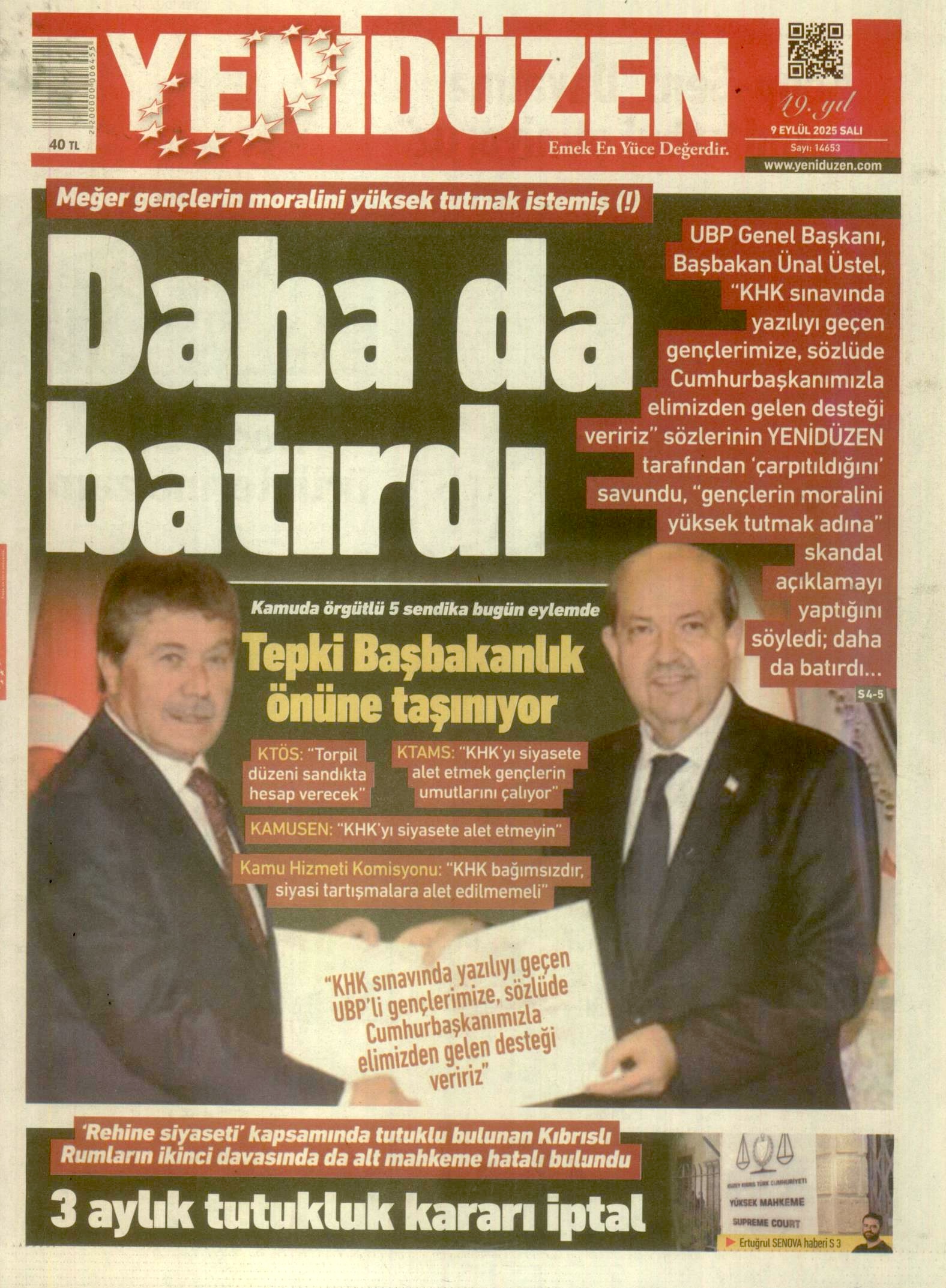 K I B R I S Y E N I D U Z E N 20250909