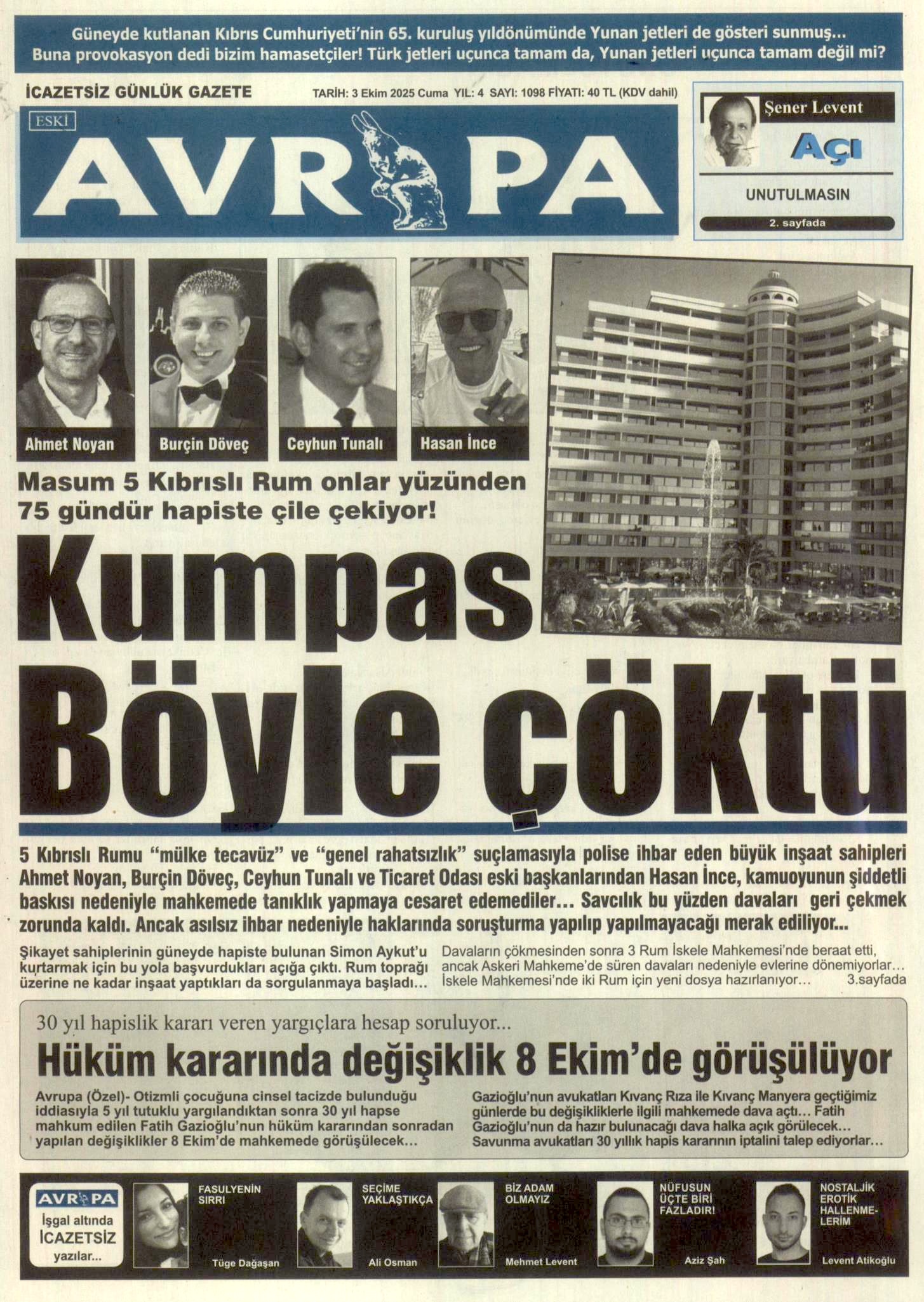 A V R U P A G A Z E T E S I 20251003