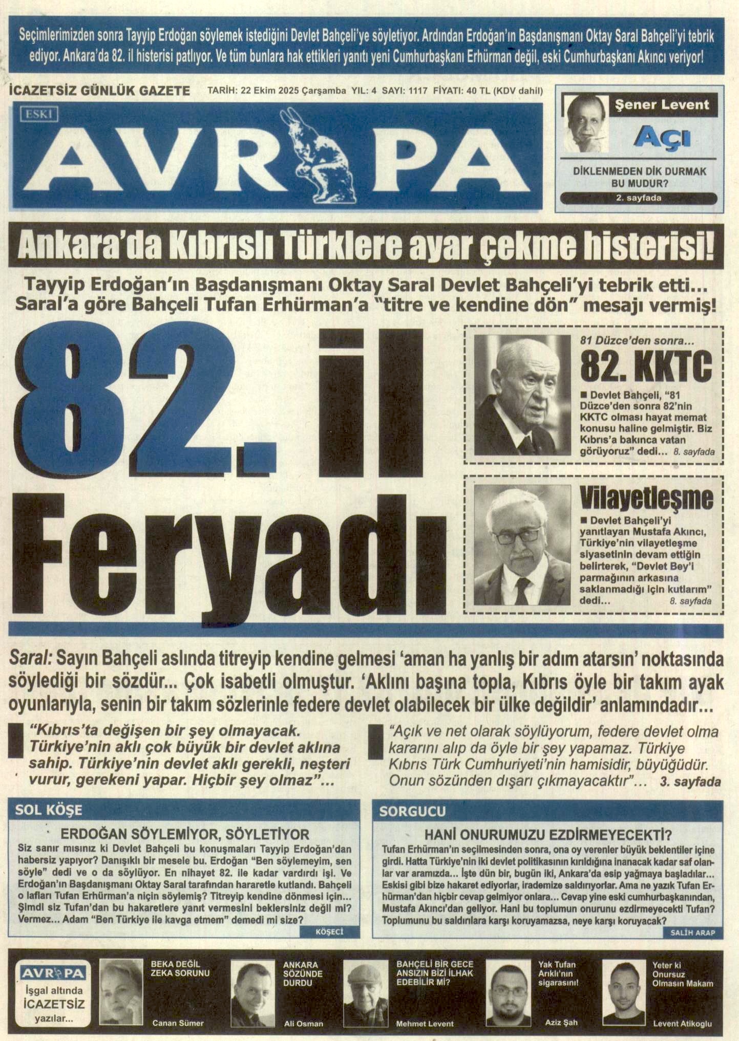 A V R U P A G A Z E T E S I 20251022