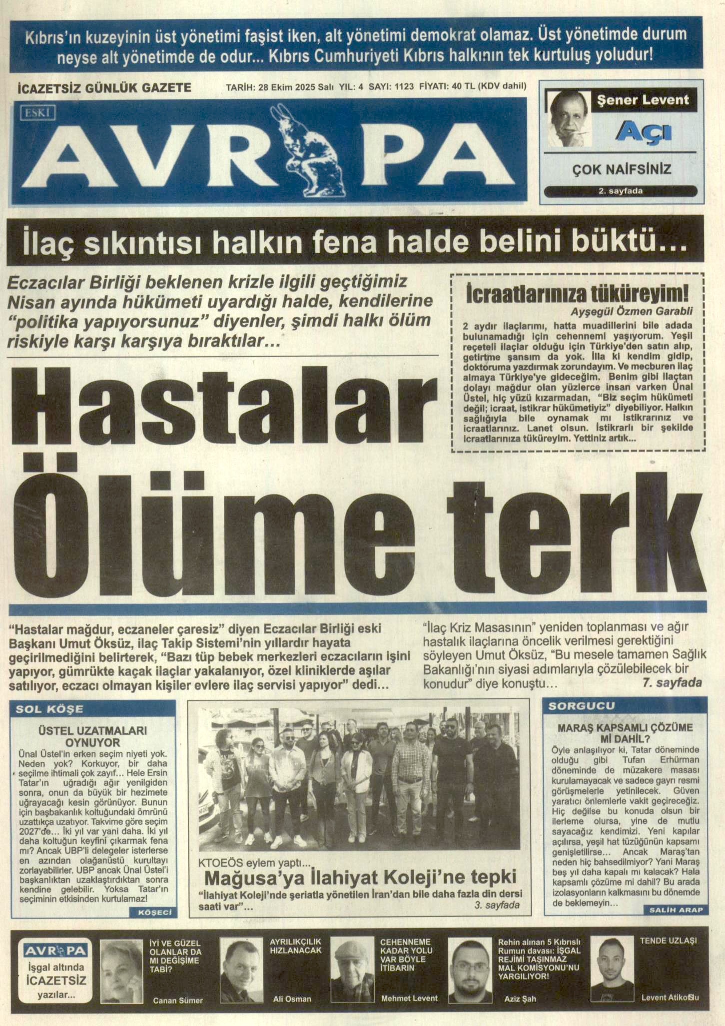 A V R U P A G A Z E T E S I 20251028