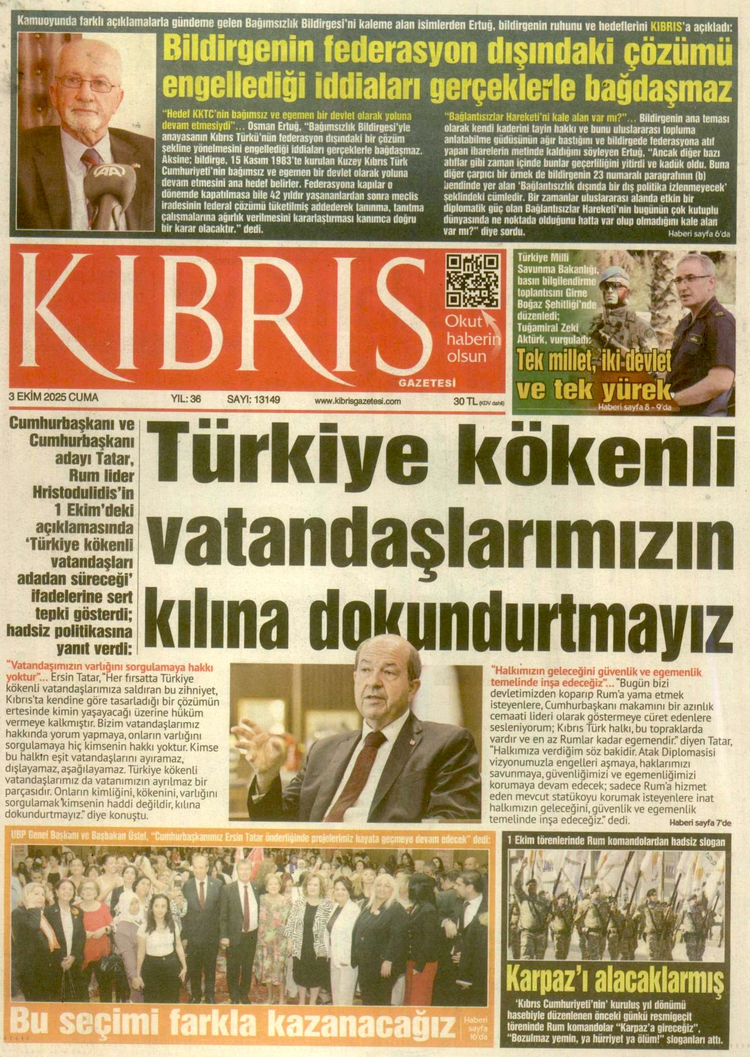 K I B R I S G A Z E T E S I 20251003