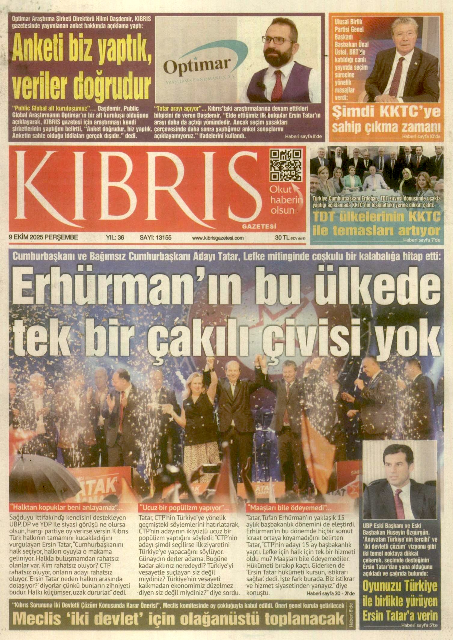 K I B R I S G A Z E T E S I 20251009