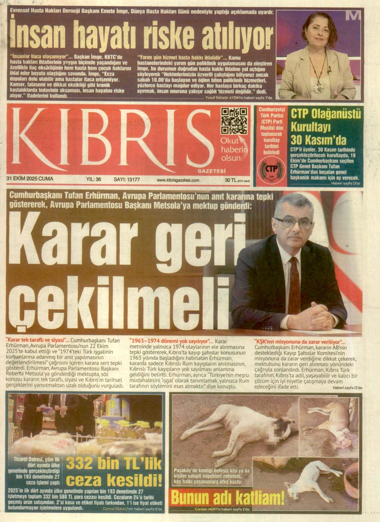 K I B R I S G A Z E T E S I 20251031