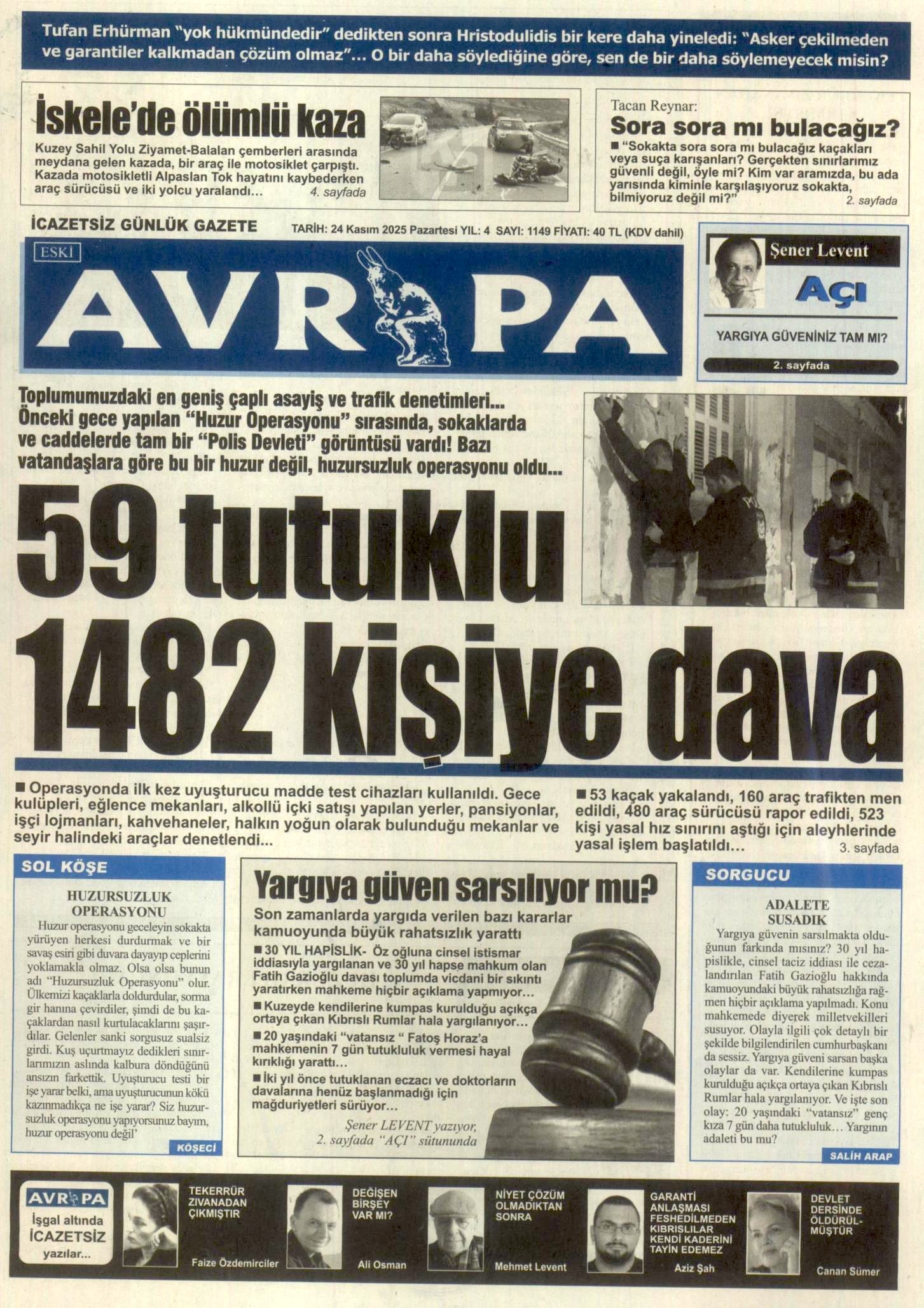 A V R U P A G A Z E T E S I 20251124