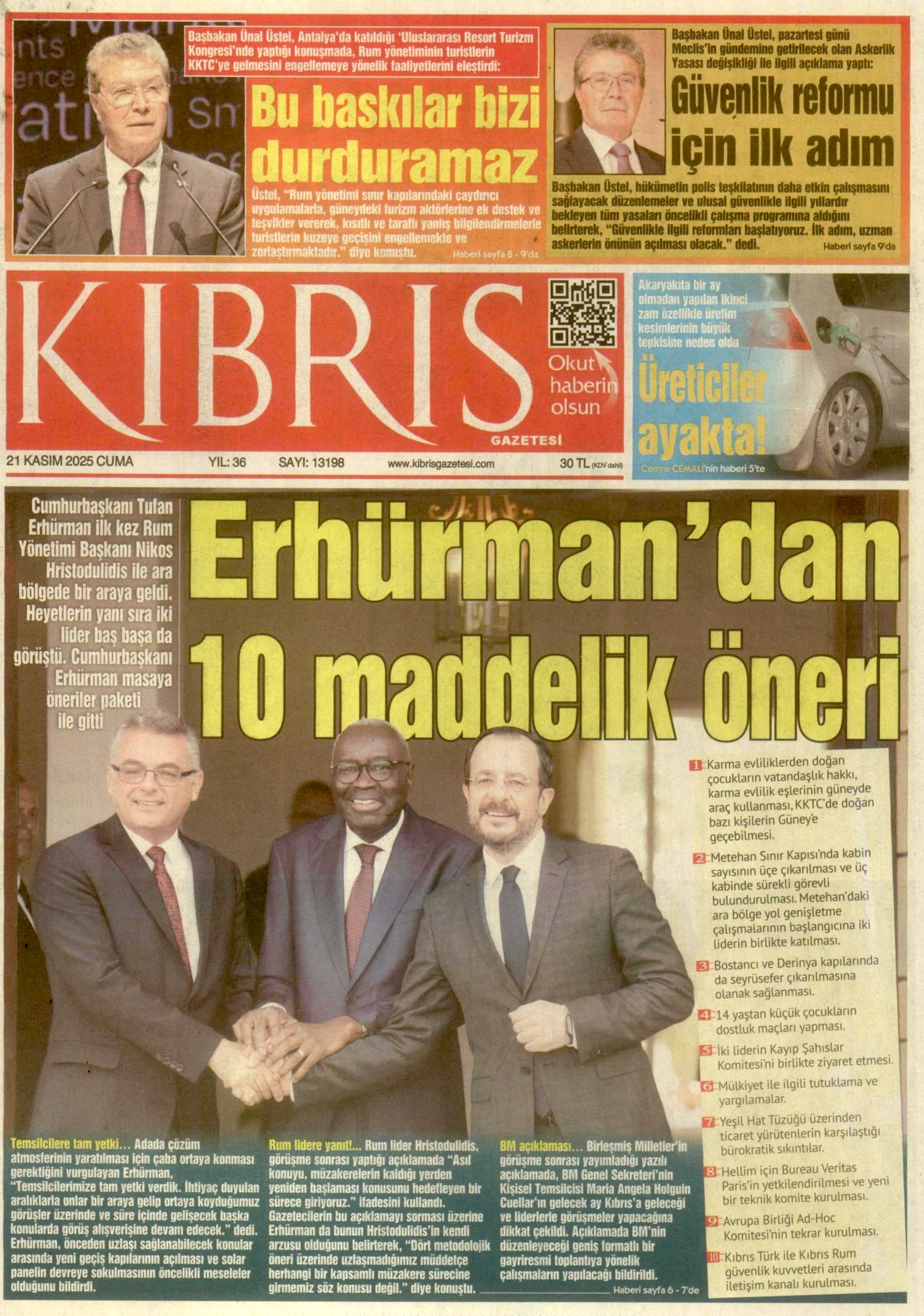 K I B R I S G A Z E T E S I 20251121