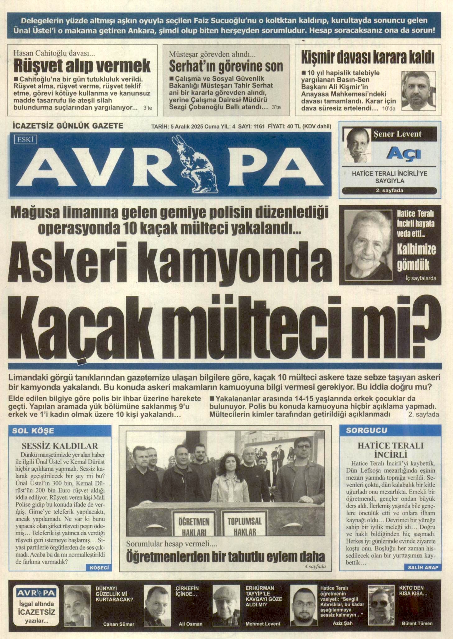 A V R U P A G A Z E T E S I 20251205