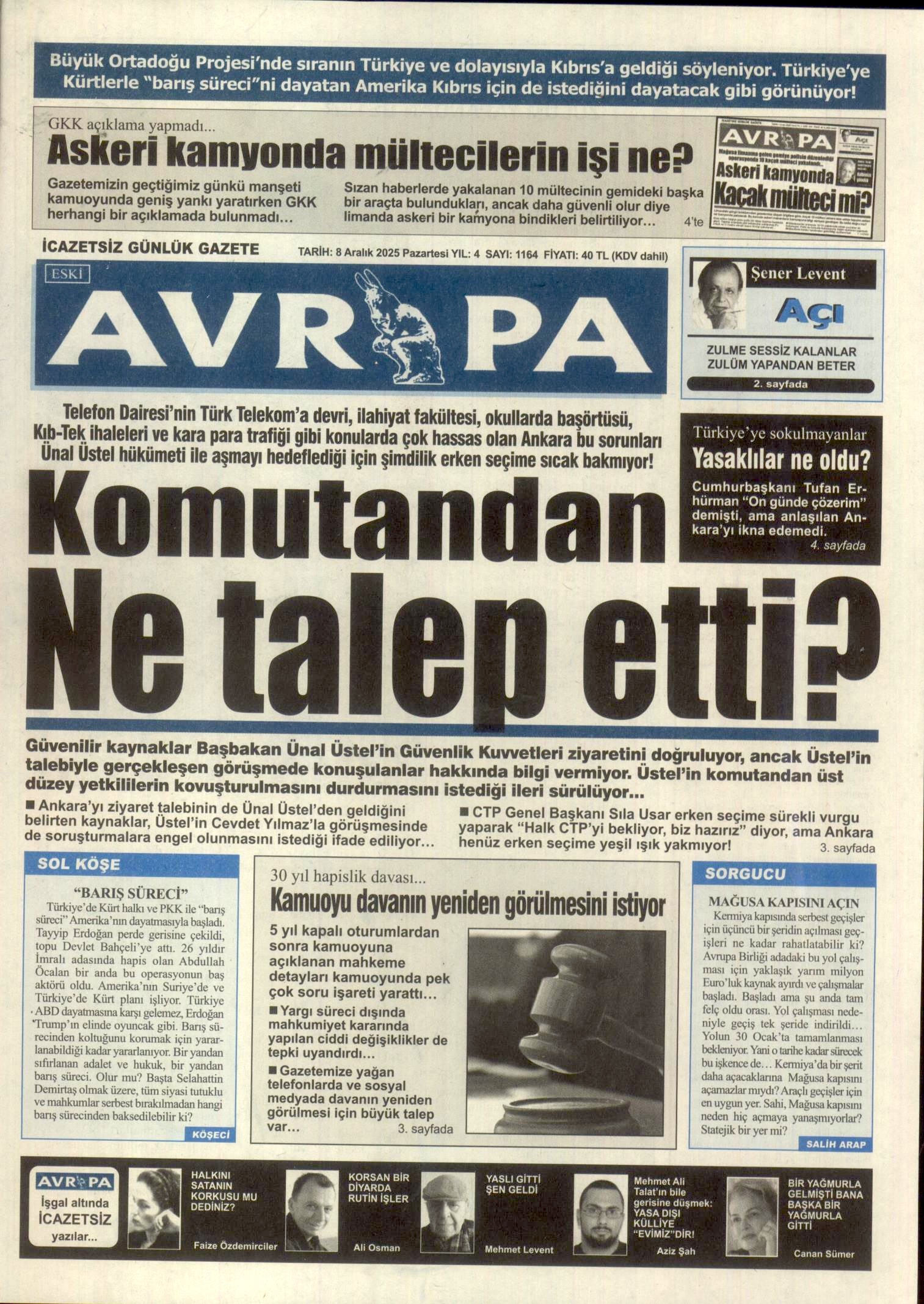 A V R U P A G A Z E T E S I 20251208