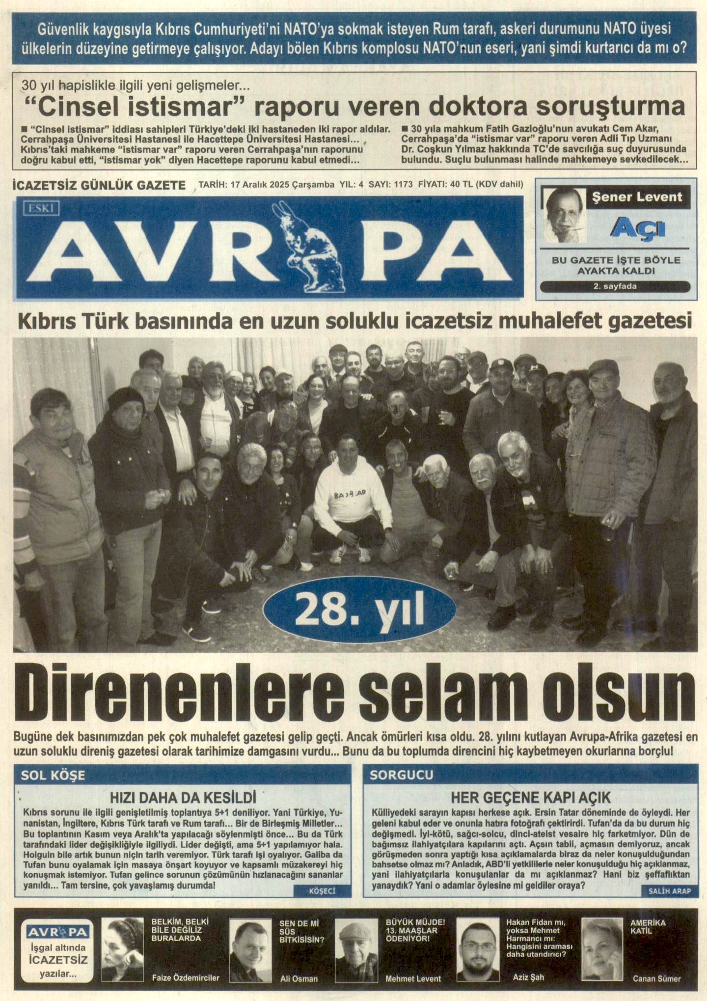 A V R U P A G A Z E T E S I 20251217