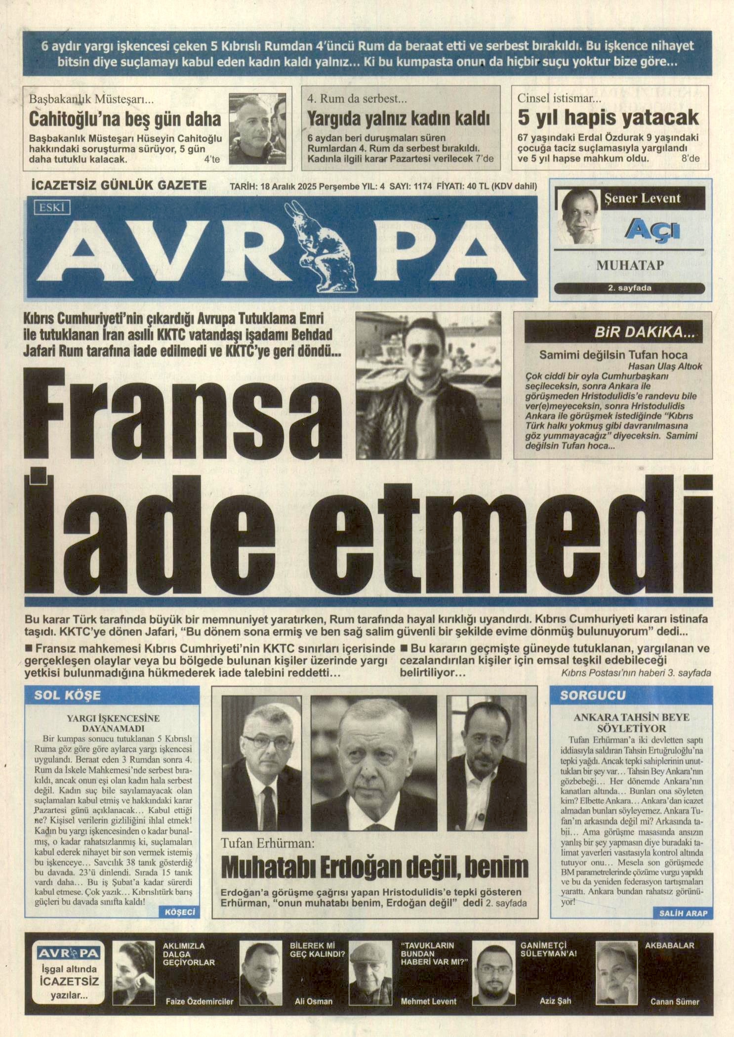 A V R U P A G A Z E T E S I 20251218