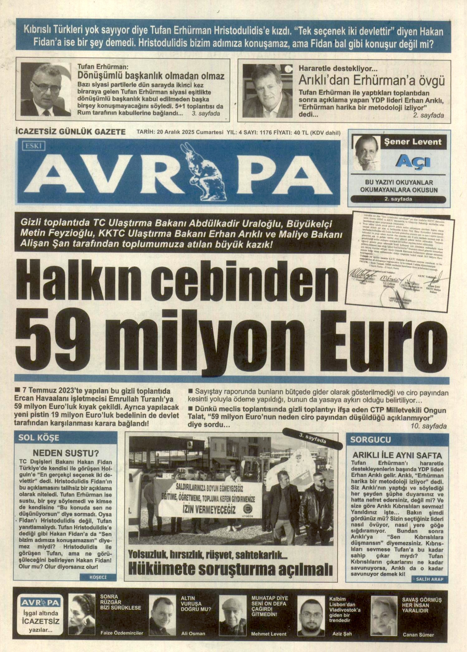 A V R U P A G A Z E T E S I 20251220